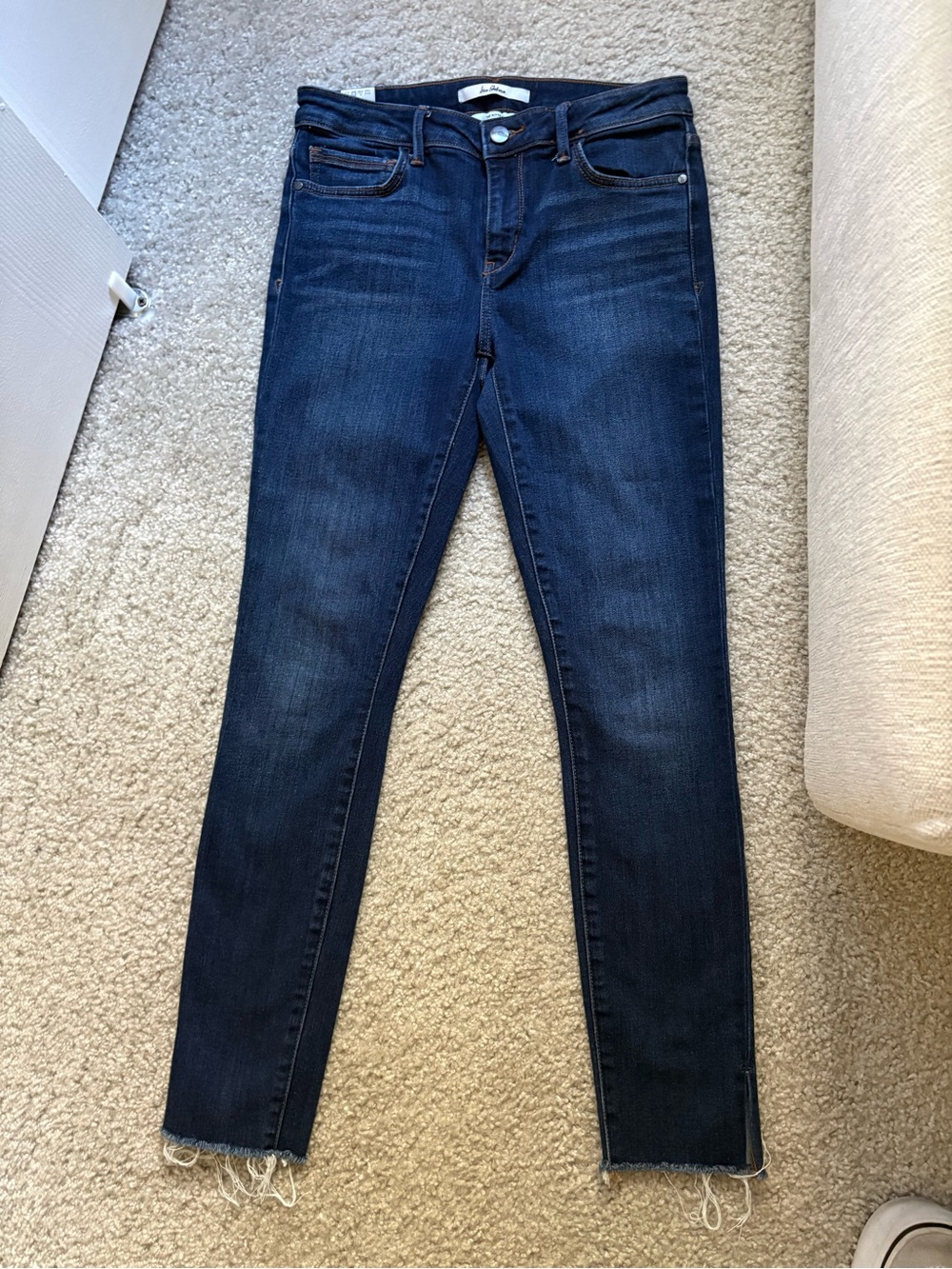Sam Edelman The Kitten Dark Blue Skinny Jeans 26